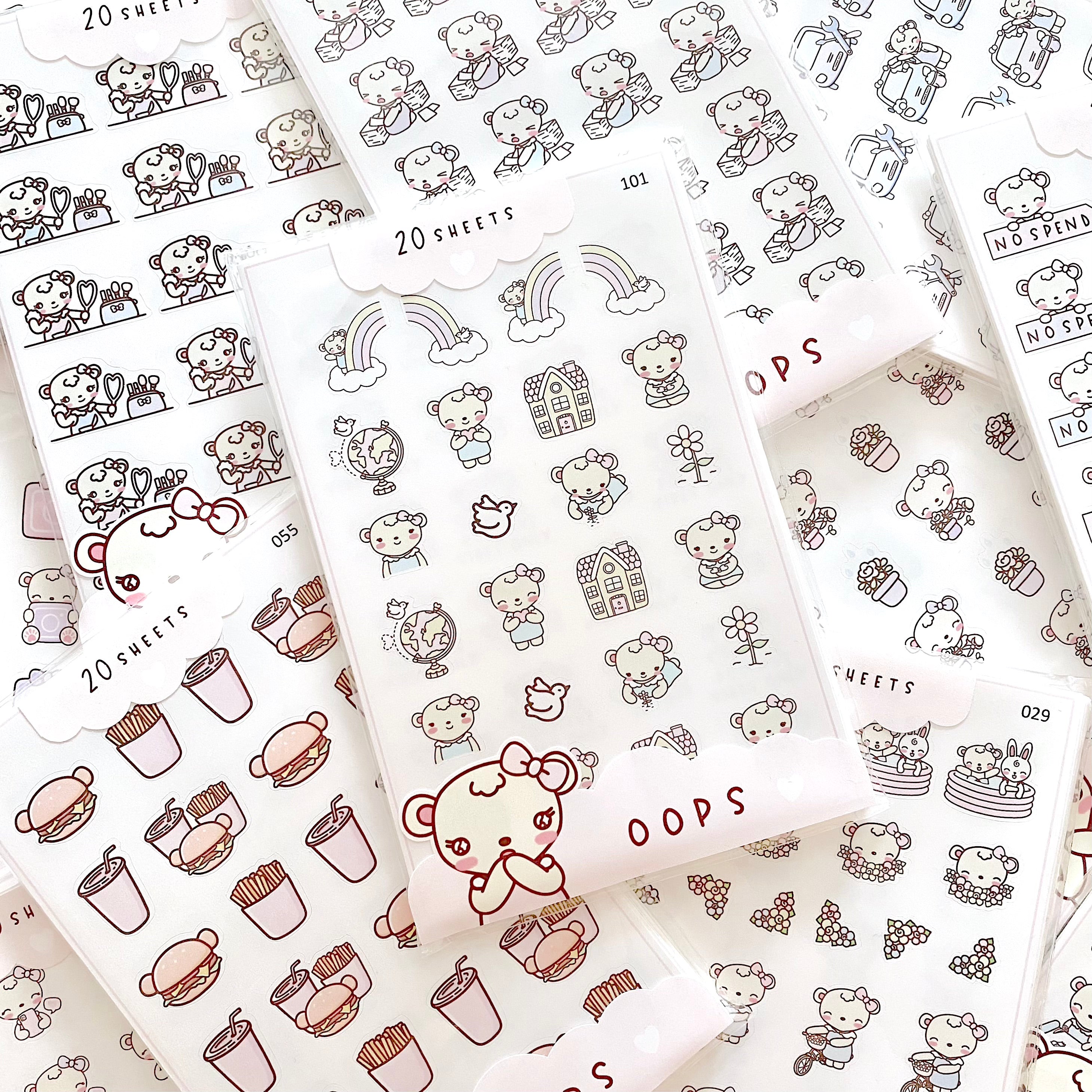20 Sheet Mystery Oops Pack - Thin Vinyl