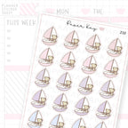 Sailing Sticker Sheet