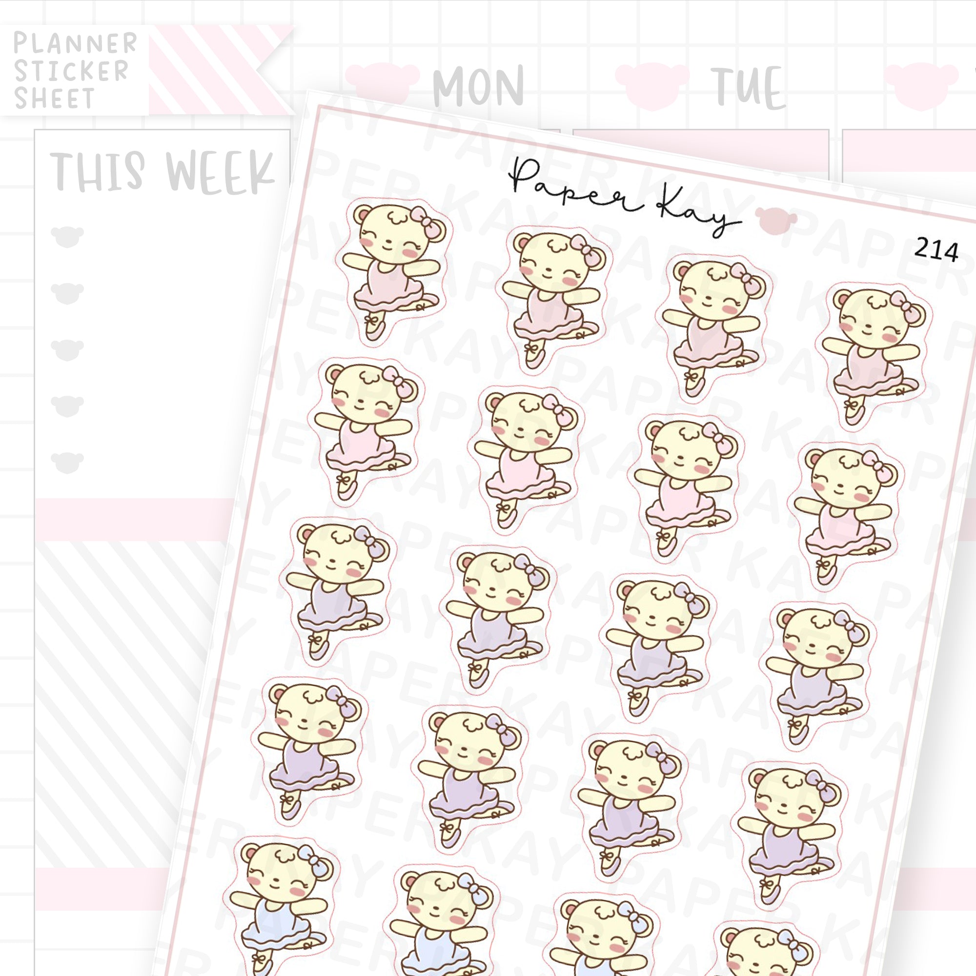 Dance Sticker Sheet