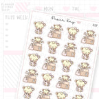Happy Mail/Parcels/Packages Sticker Sheet