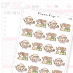 Vegetable Patch Sticker Sheet