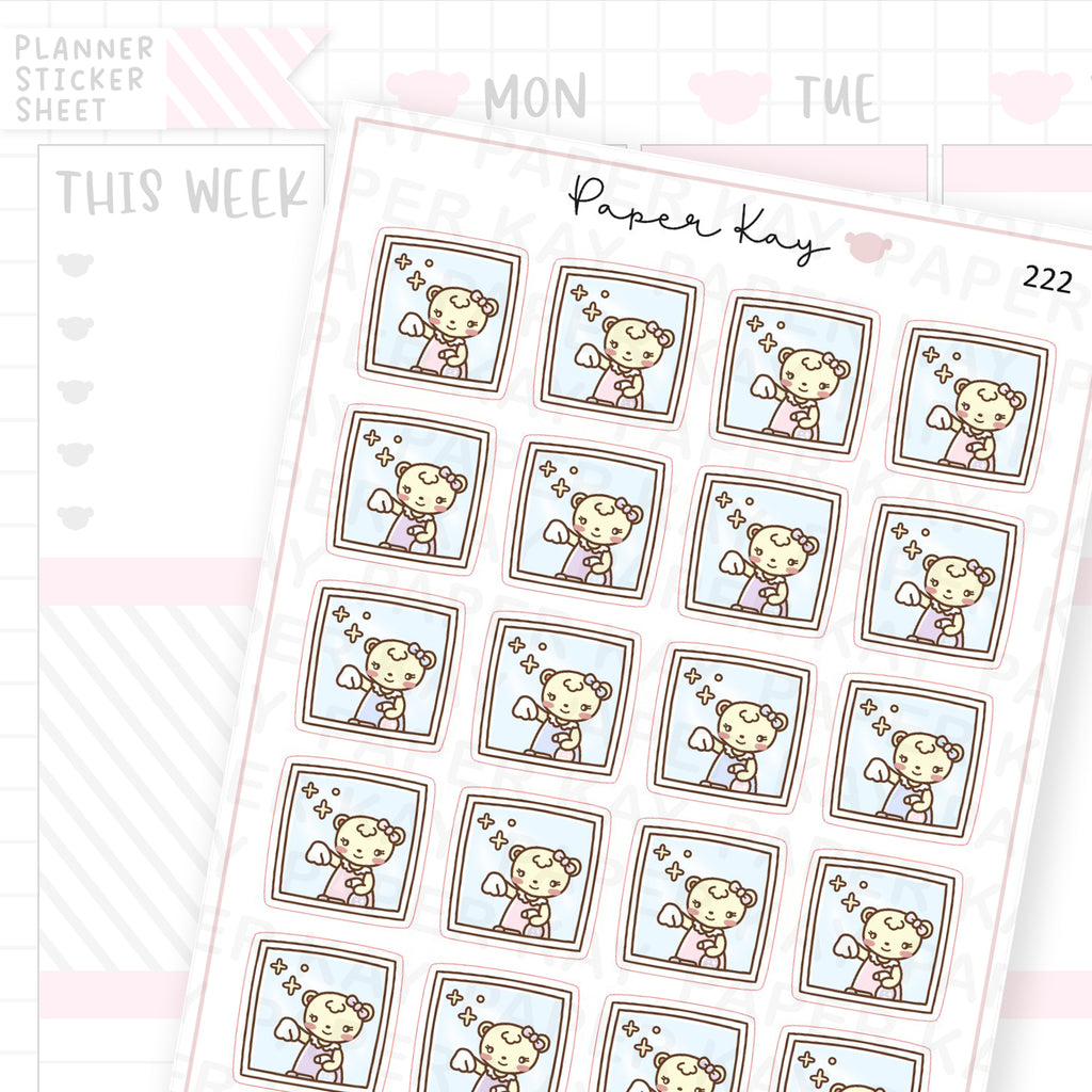 Clean Windows Sticker Sheet