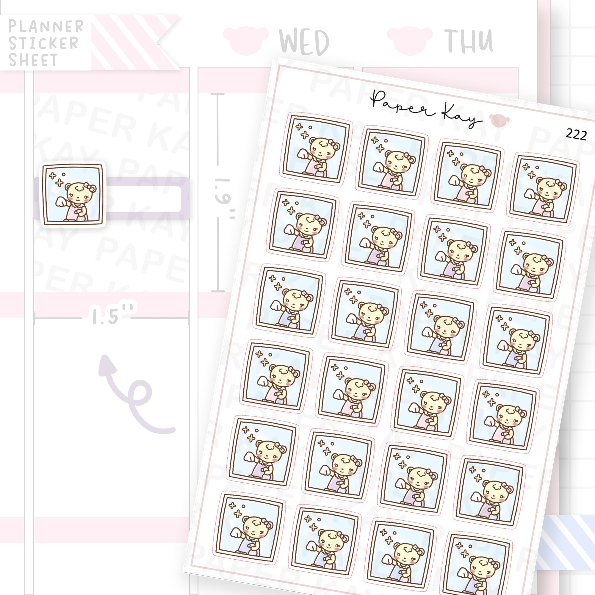 Clean Windows Sticker Sheet