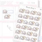 Car Wash and Maintenance Sticker Sheet