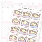 Hours of Sleep Sticker Sheet