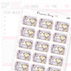 Working Late Sticker Sheet