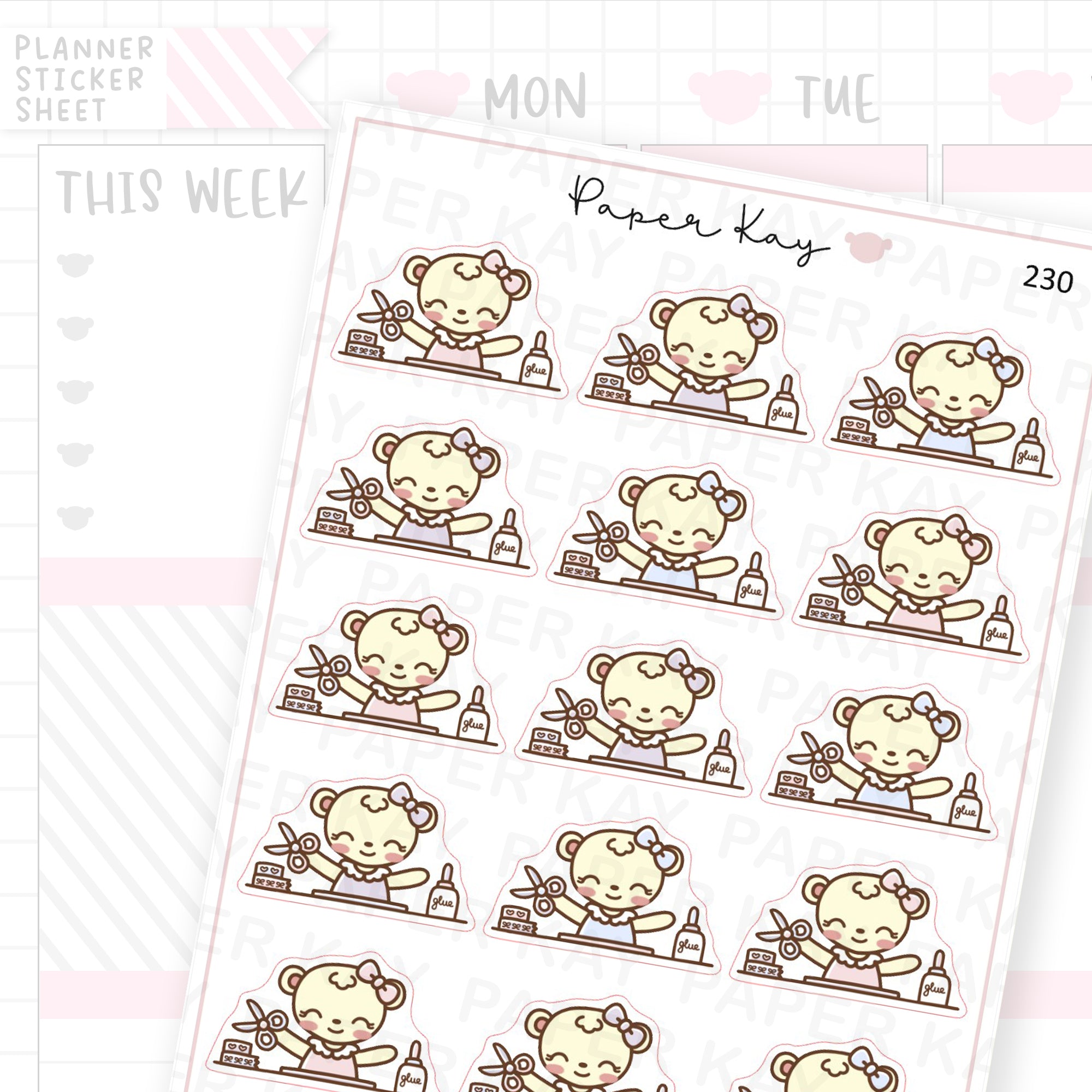 Craft Time Sticker Sheet