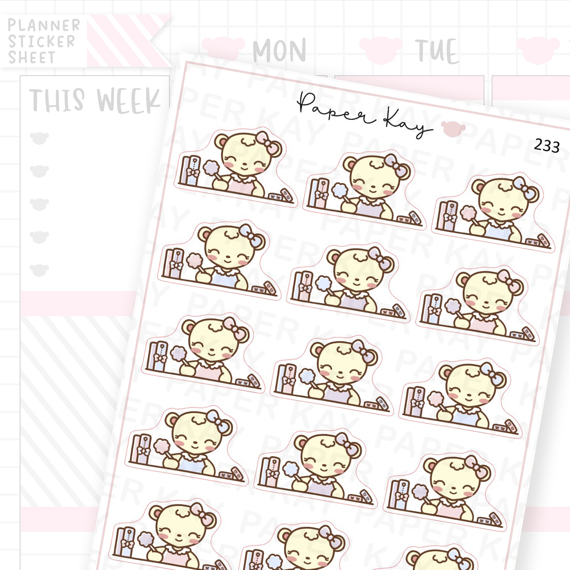 Planning Time Sticker Sheet