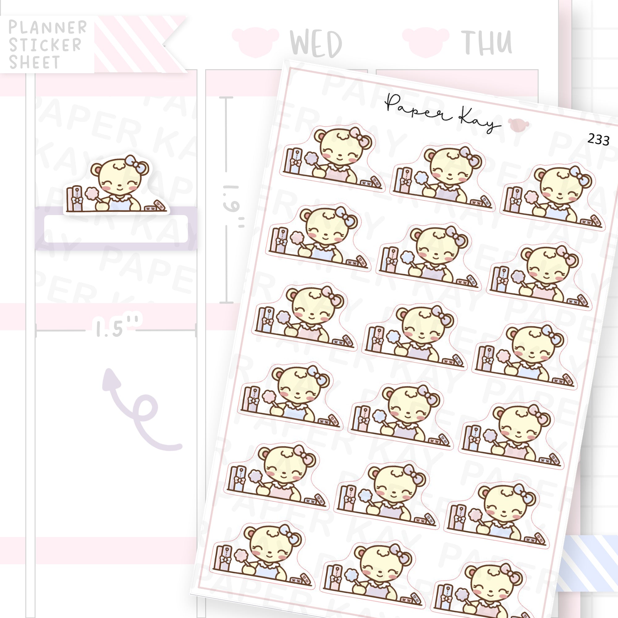 Planning Time Sticker Sheet