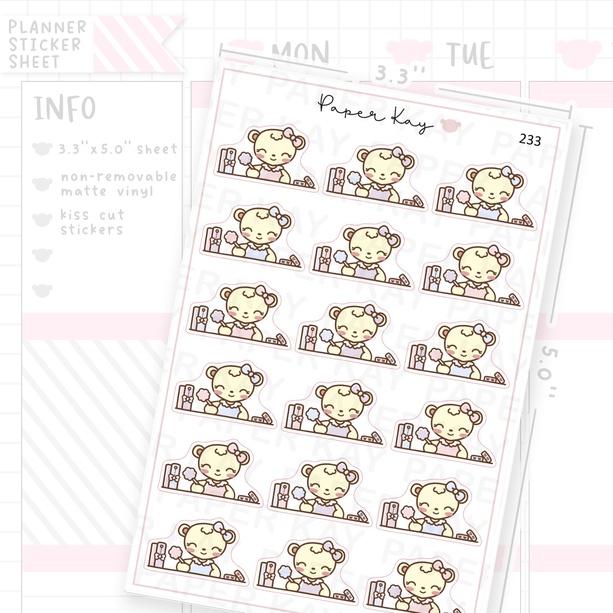 Planning Time Sticker Sheet