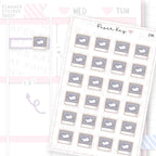 Sonogram/Ultrasound Picture Sticker Sheet