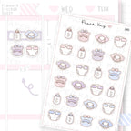 Baby Accessories Sticker Sheet
