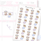 Christmas Shopping Sticker Sheet