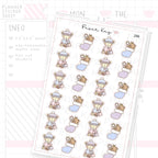 Christmas Shopping Sticker Sheet