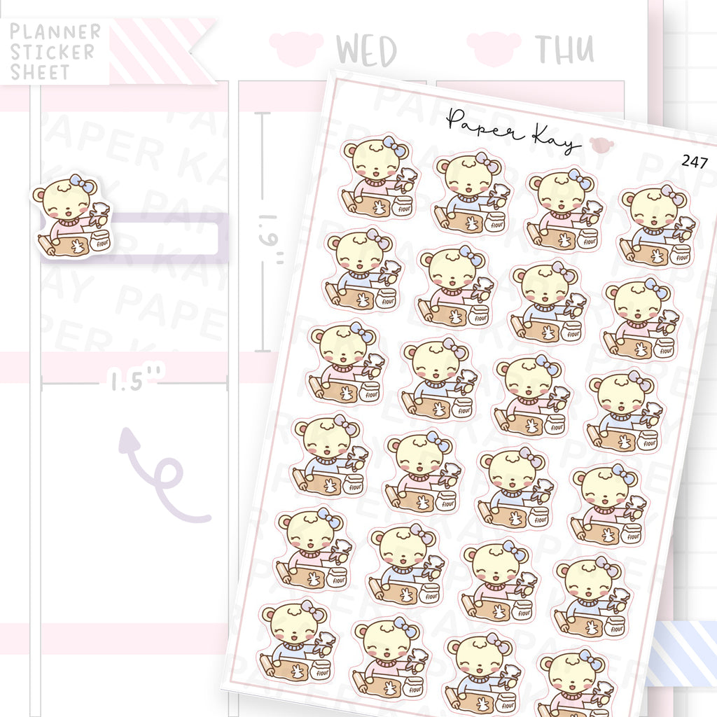 Christmas Cookies Sticker Sheet