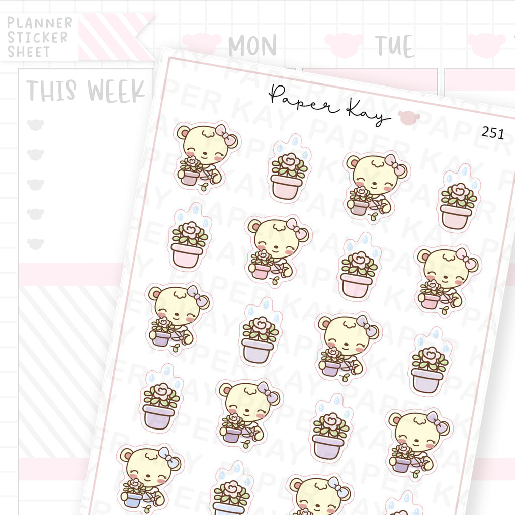 Pruning Plants Sticker Sheet