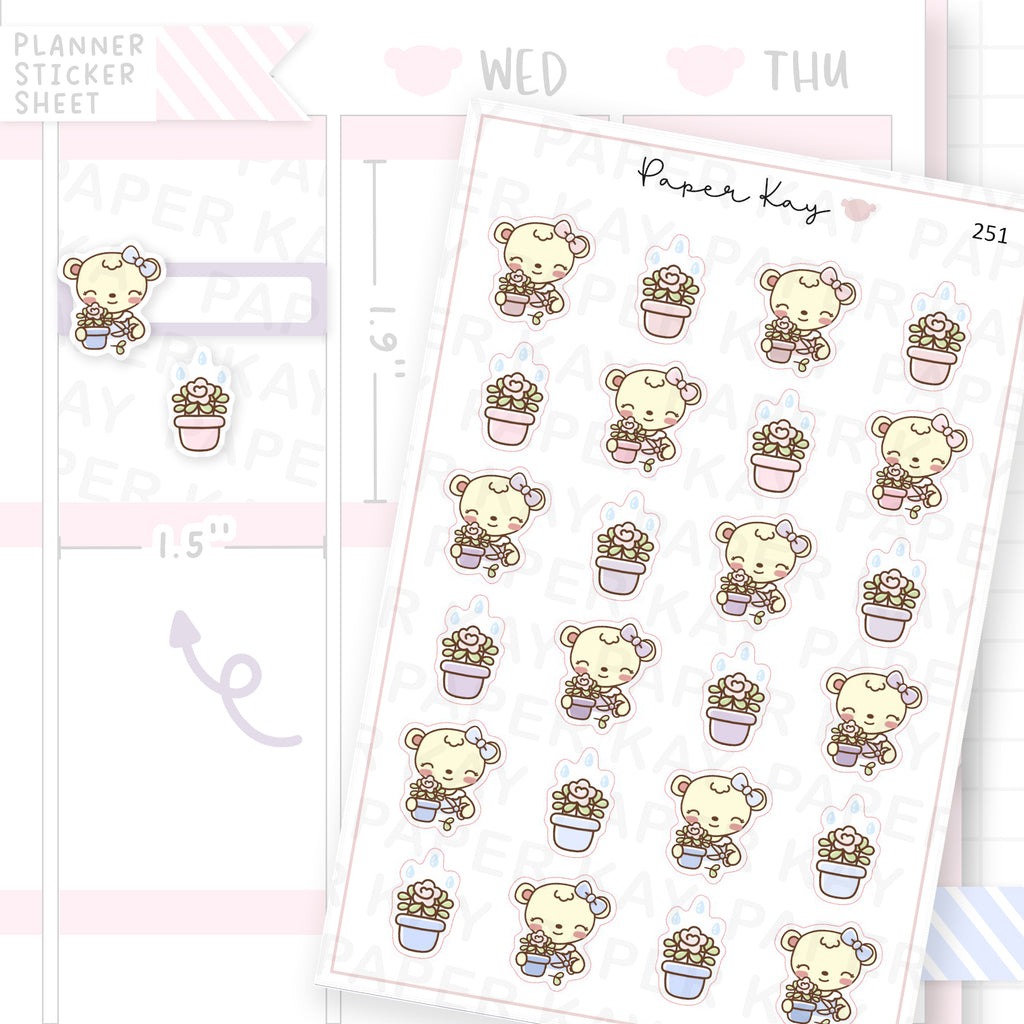 Pruning Plants Sticker Sheet