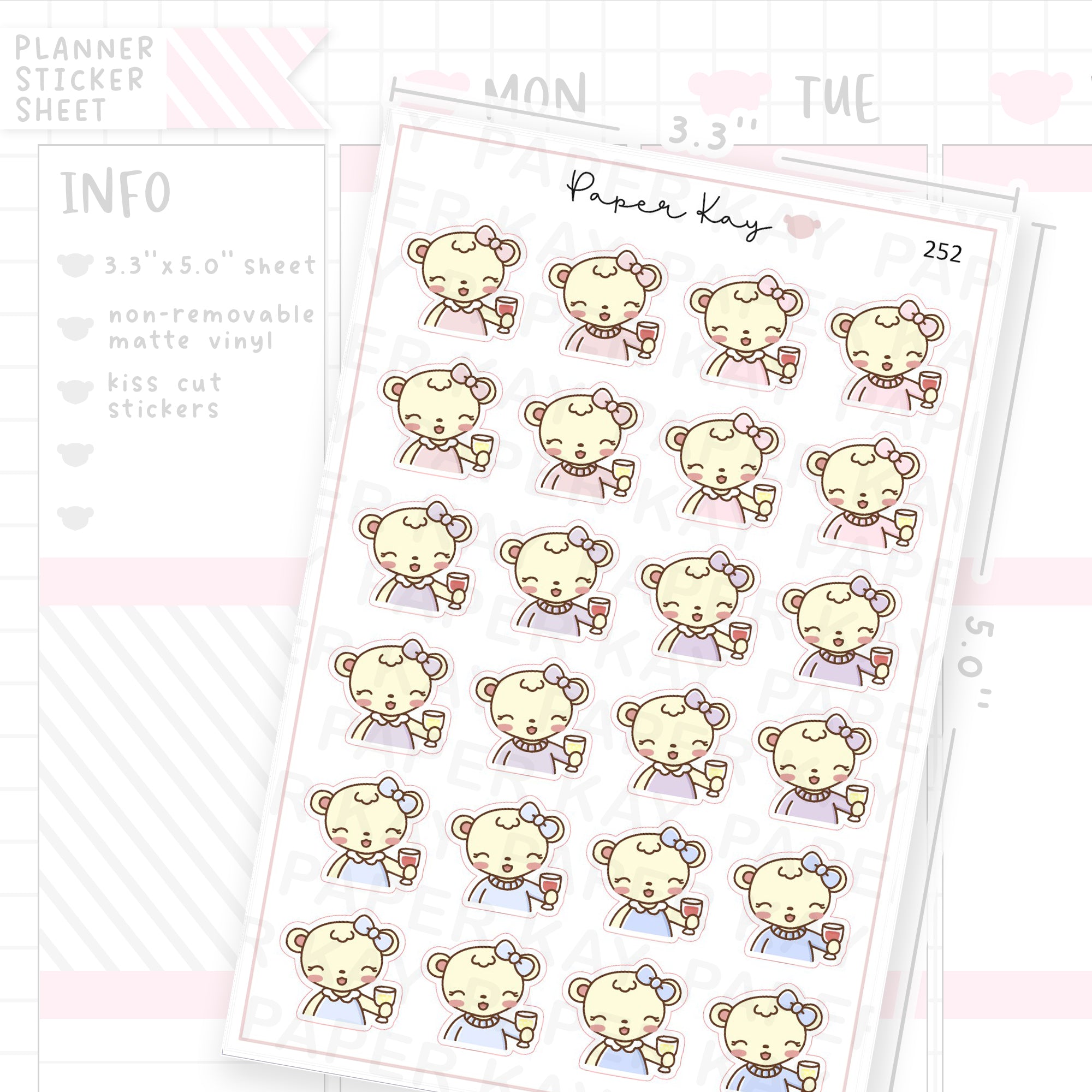 Wine Sticker Sheet