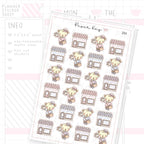 Postman/Mailman/Post Office Sticker Sheet