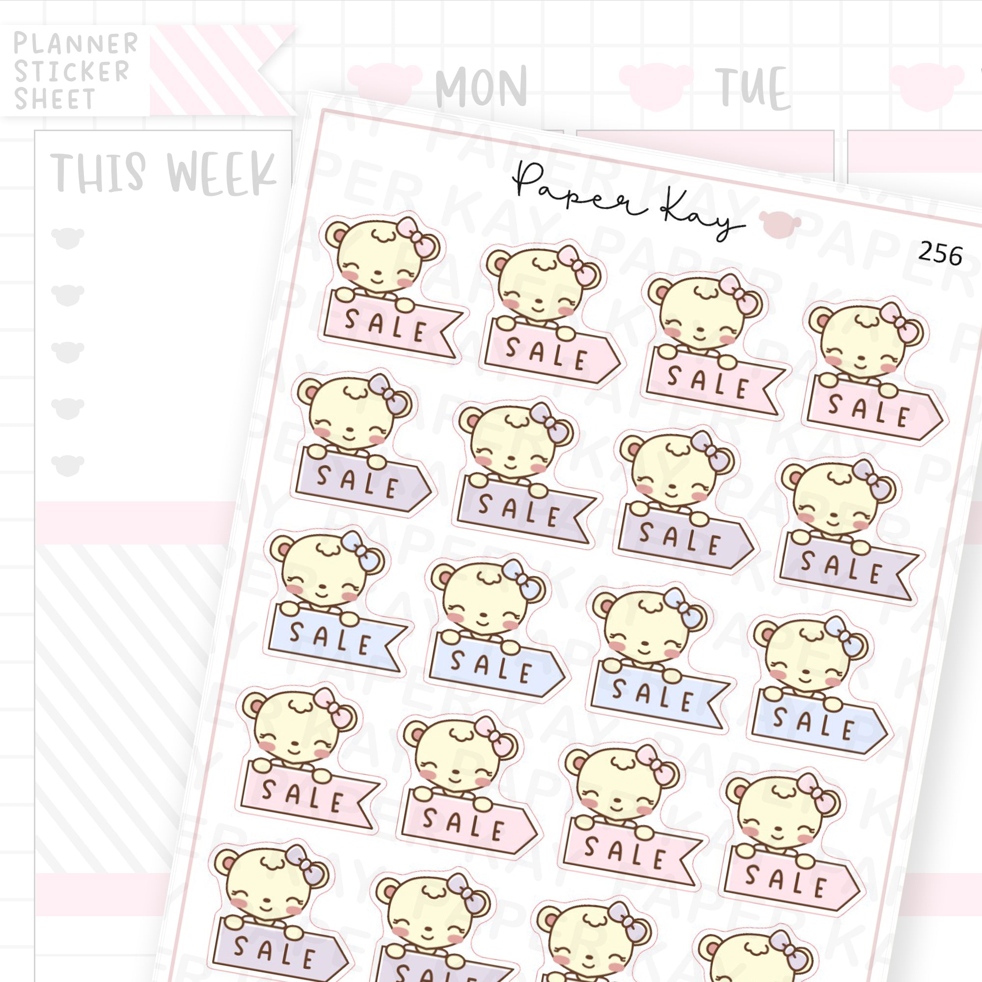 Sale Time Sticker Sheet