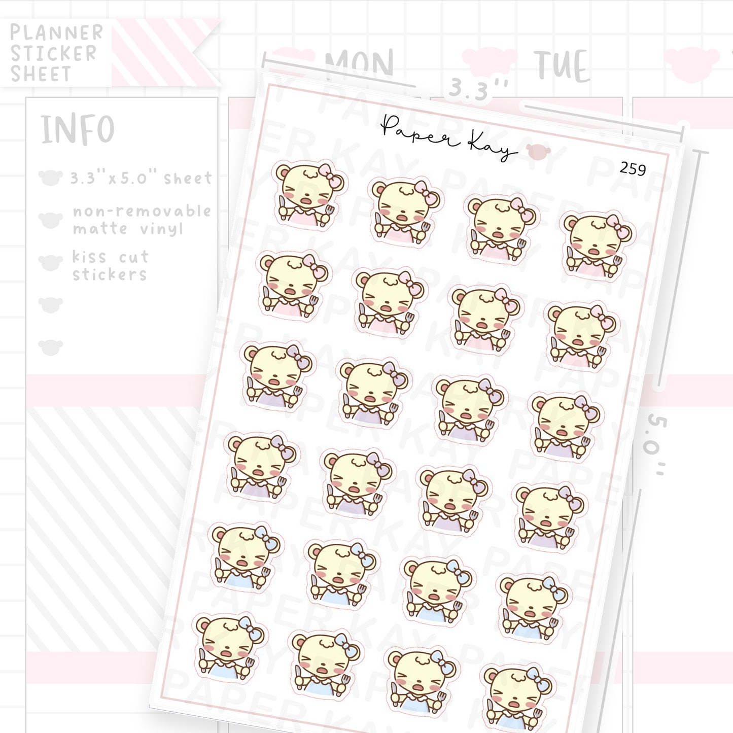 Hangry Sticker Sheet