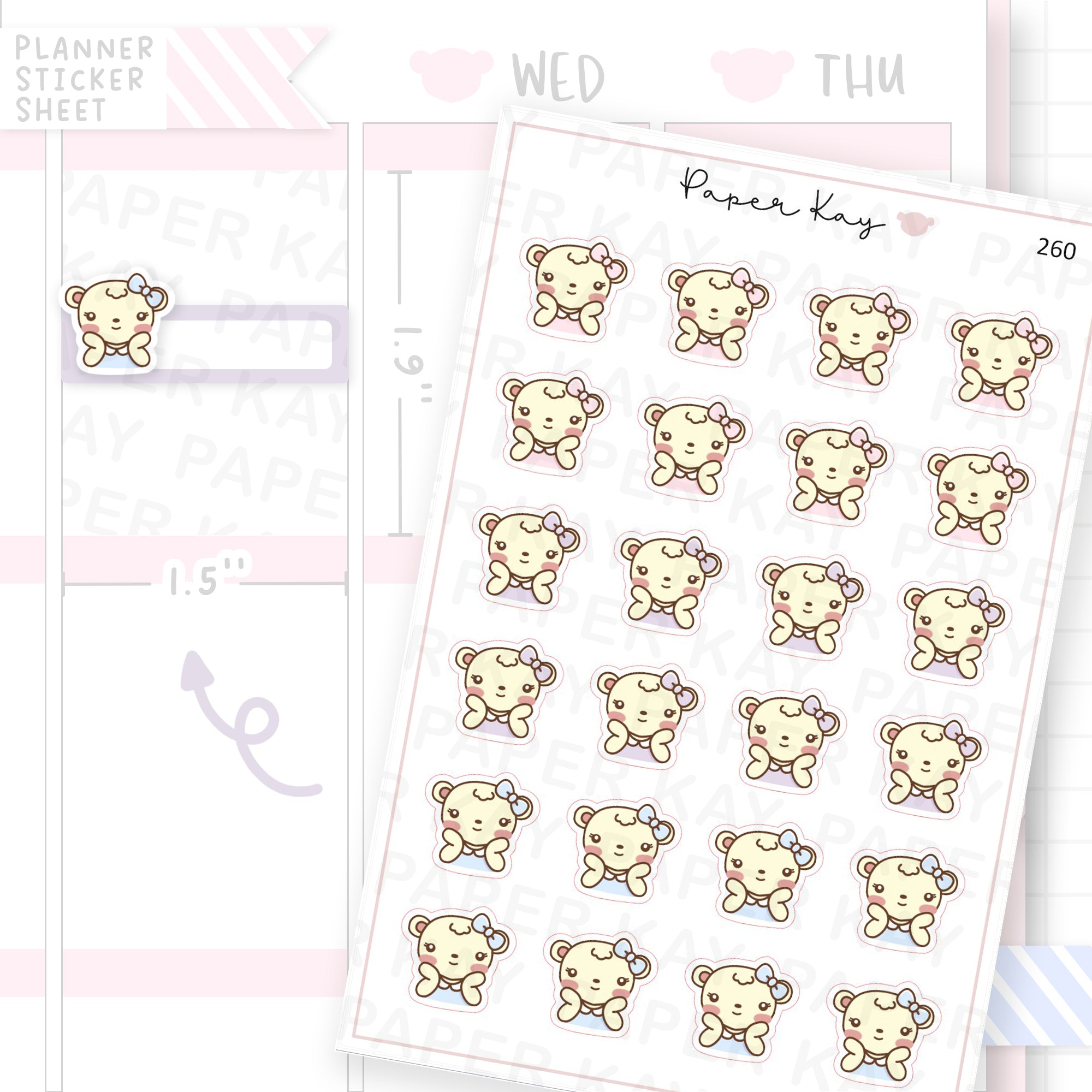 Day Dreaming/Hopeful Sticker Sheet