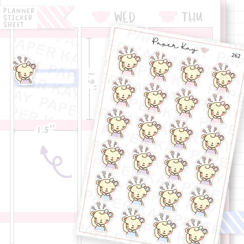 Forgetful Sticker Sheet