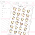 Forgetful Sticker Sheet