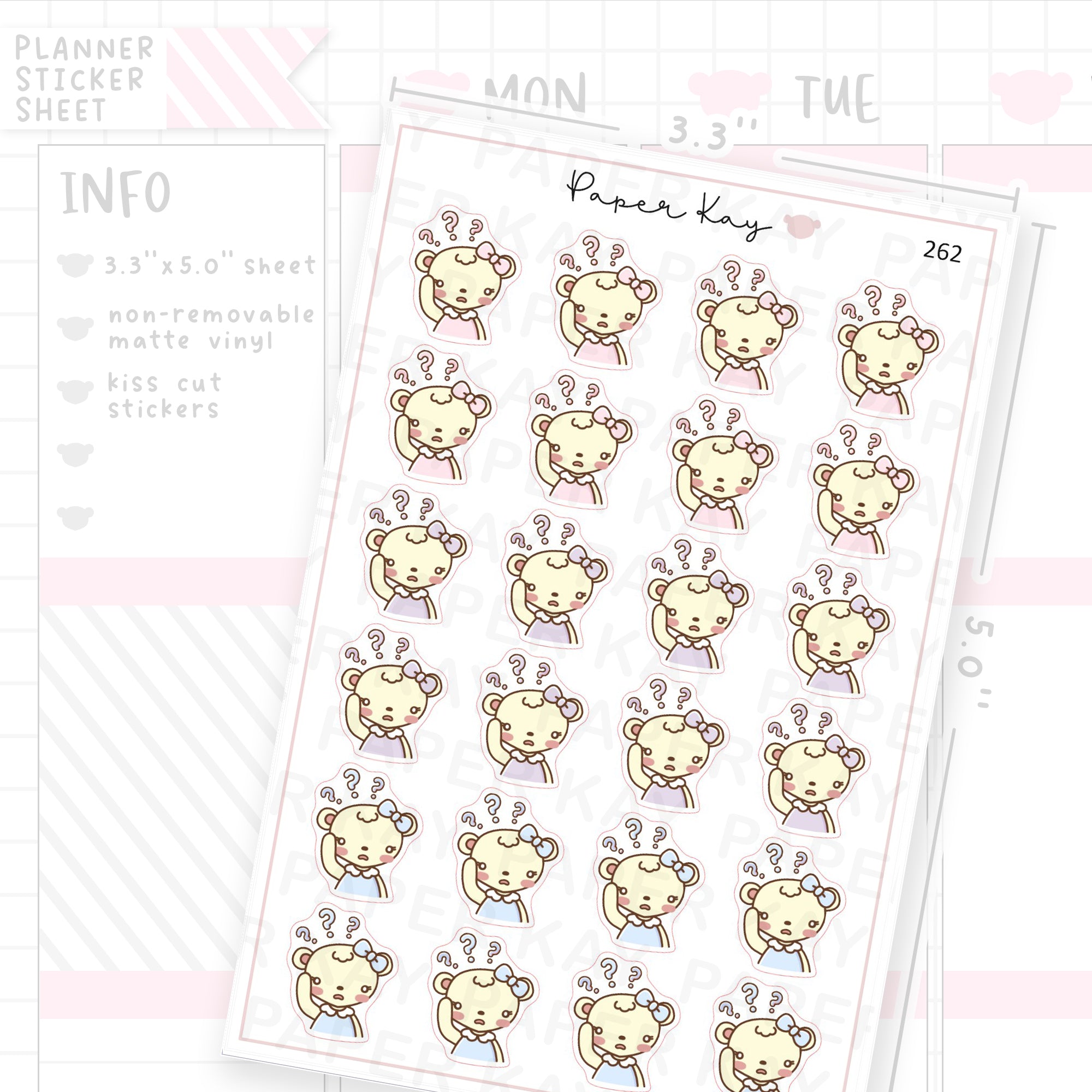 Forgetful Sticker Sheet