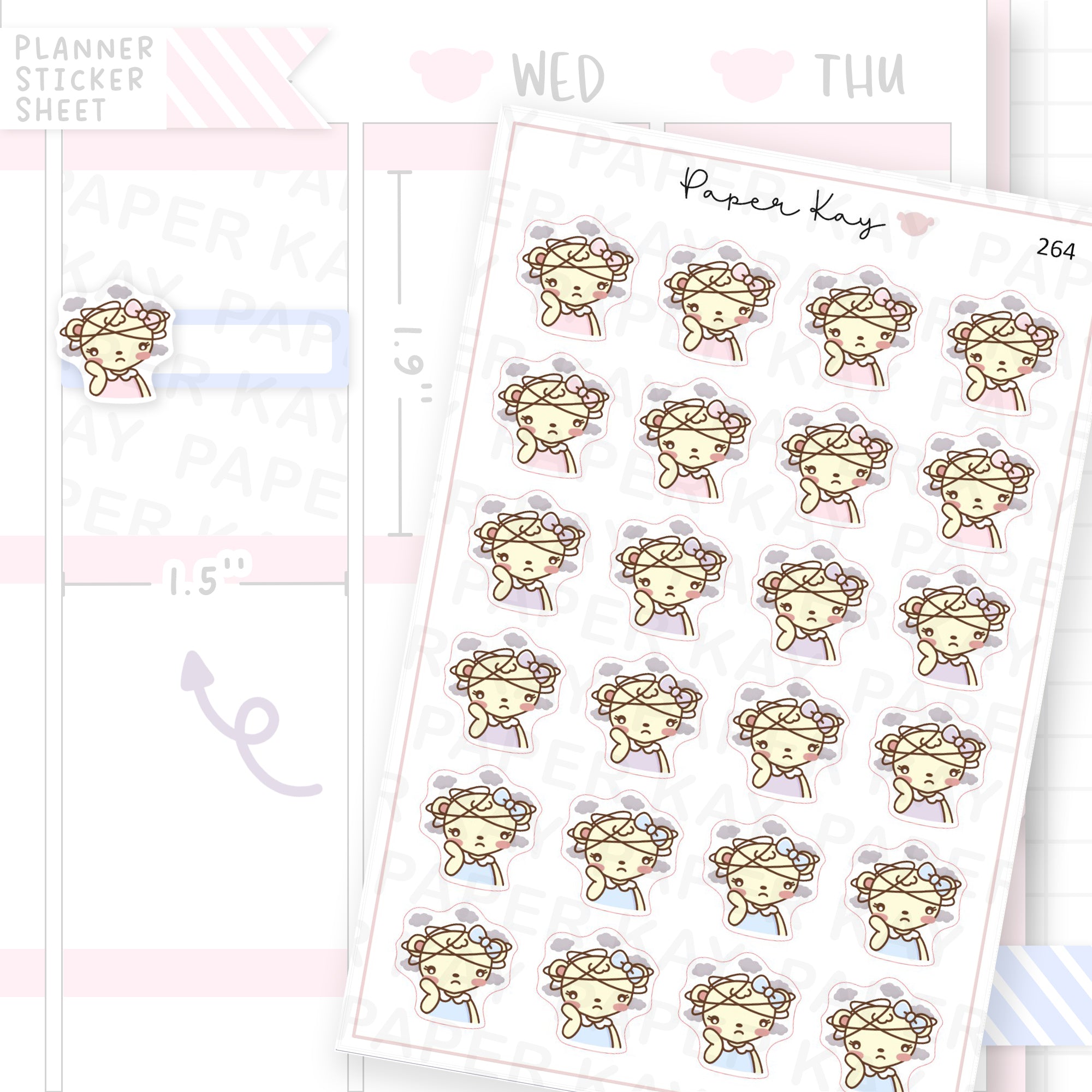 Bad Thoughts Sticker Sheet