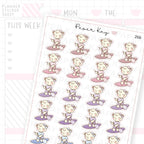 Standup Paddleboarding Sticker Sheet