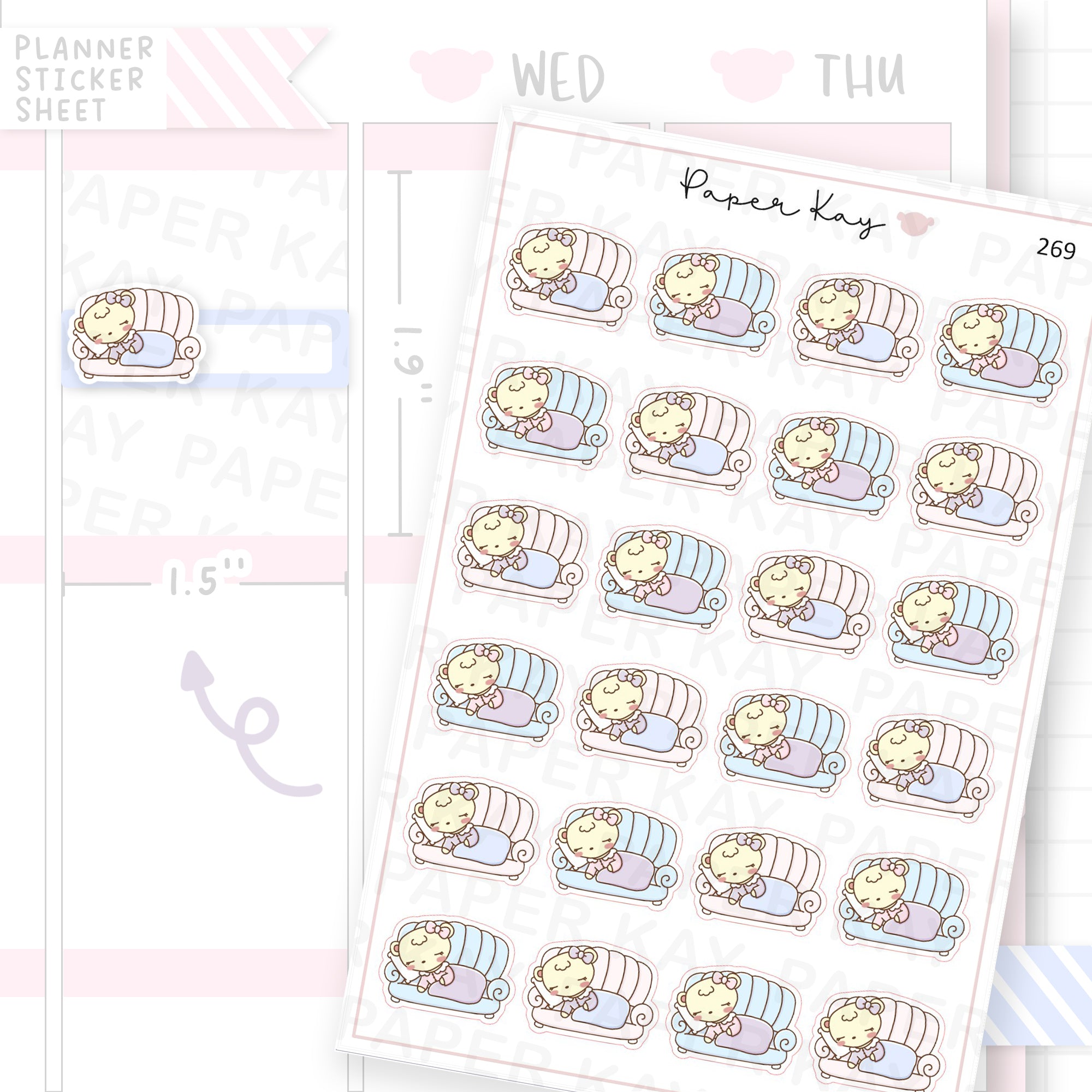 Take a Nap Sticker Sheet