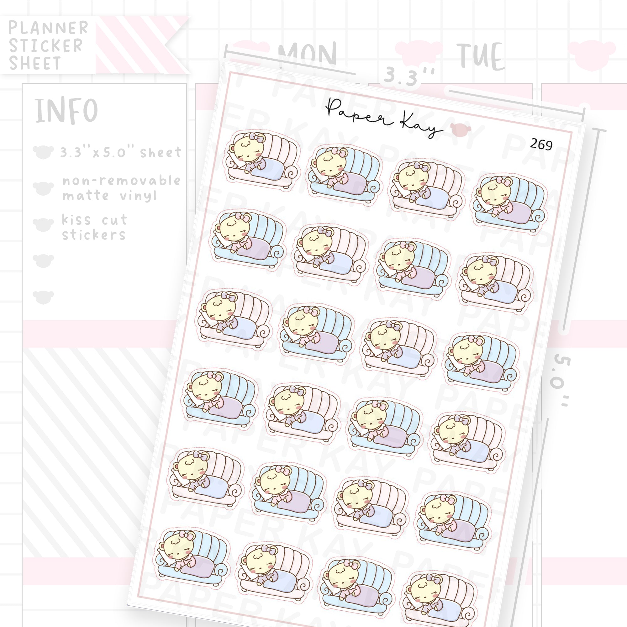 Take a Nap Sticker Sheet