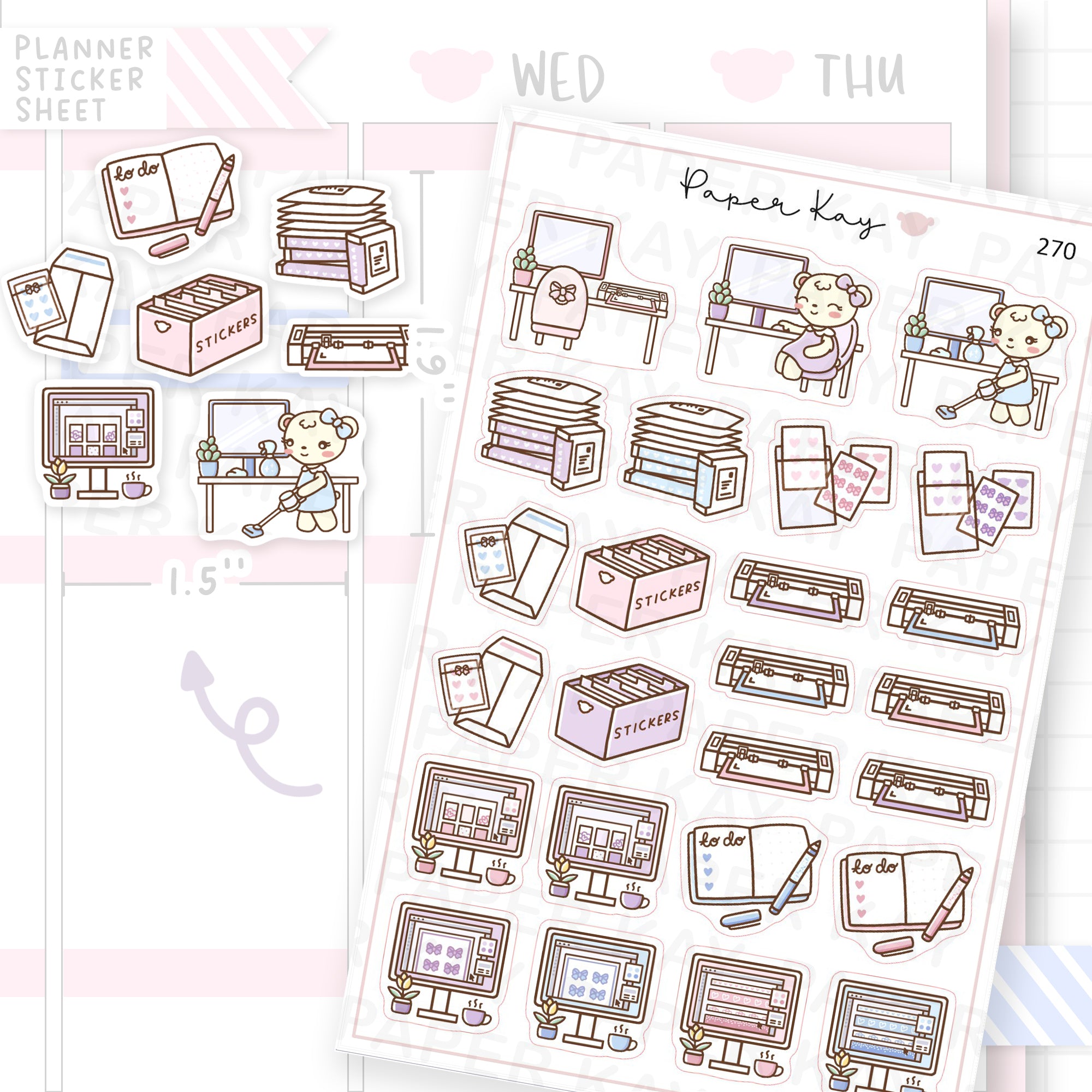Sticker Business Sticker Sheet