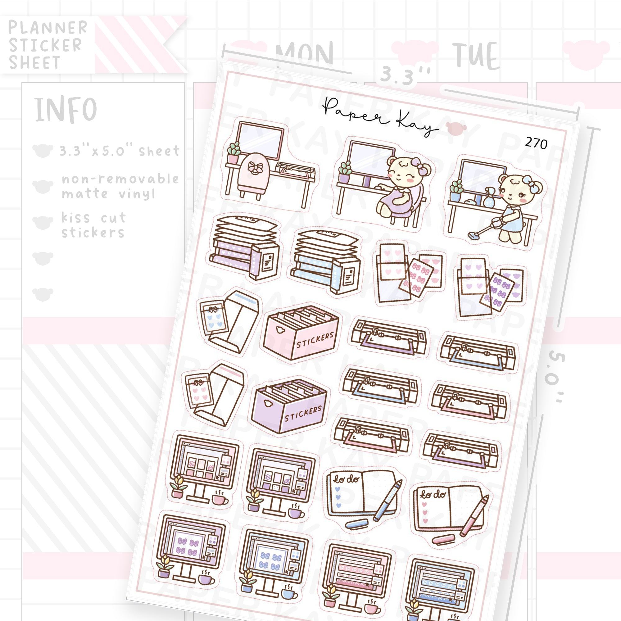 Sticker Business Sticker Sheet