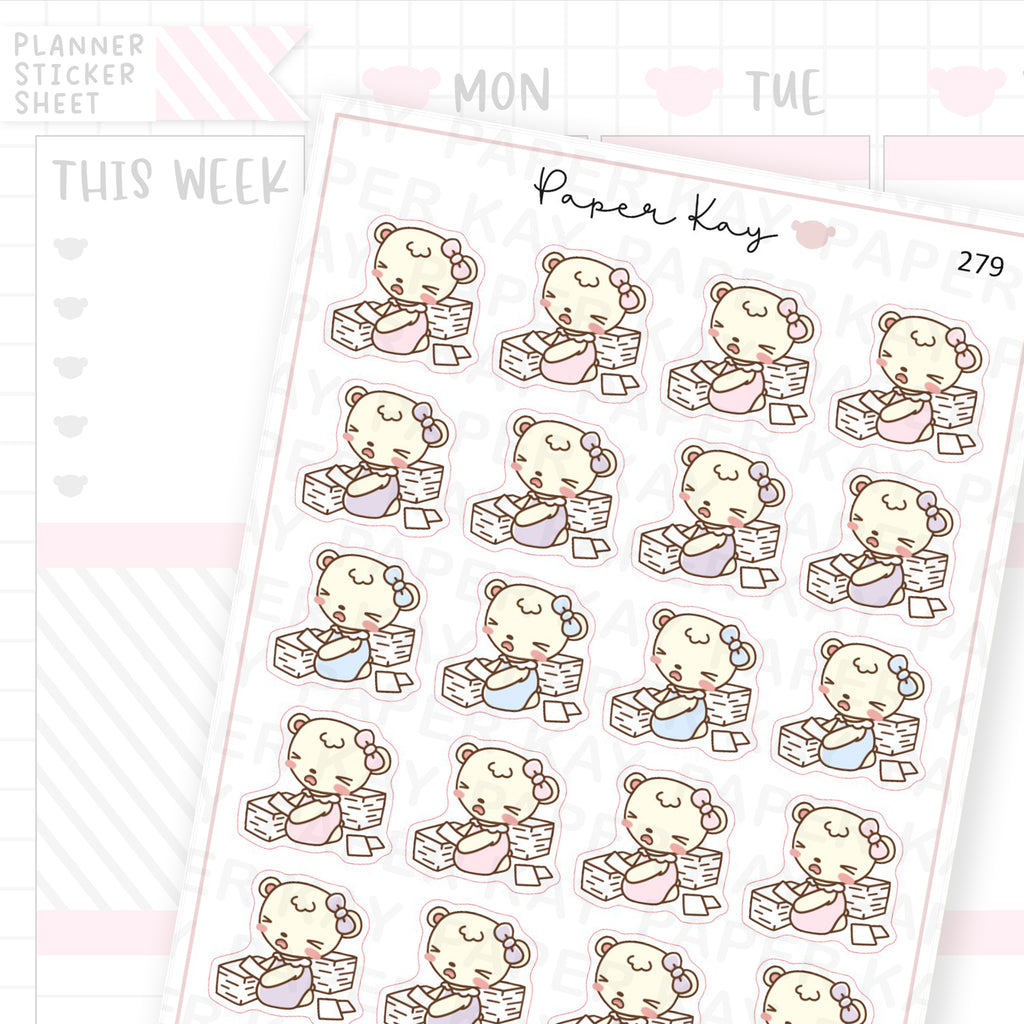 Never-ending Tasks/Work Sticker Sheet