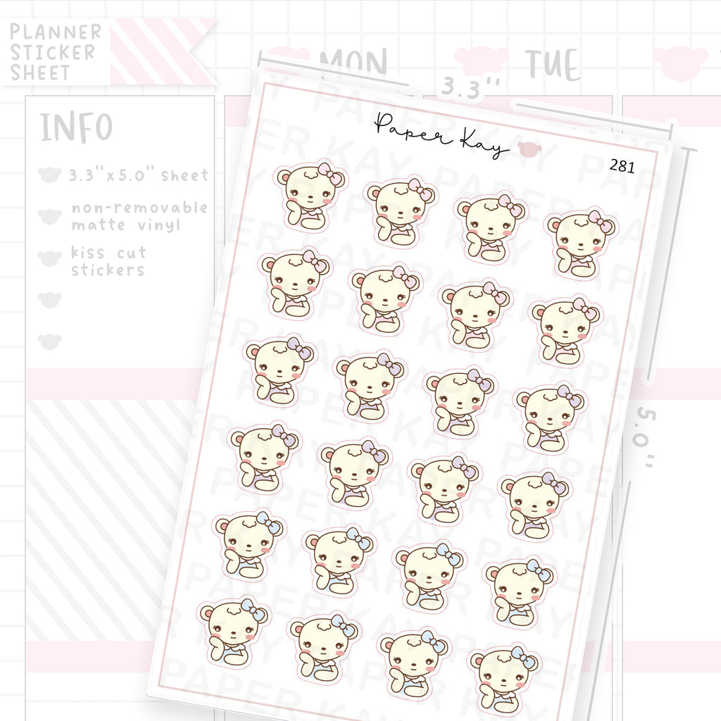 Bored Sticker Sheet