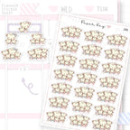 Mama Bear and Cubs Sticker Sheet