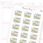 Washing Line/Laundry Sticker Sheet