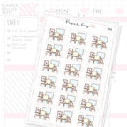 Clean Bathroom Sticker Sheet