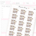 Reorganise Wardrobe Sticker Sheet