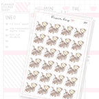 Organise Drawers Sticker Sheet
