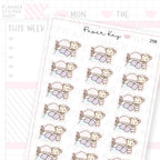 Make a Bed Sticker Sheet