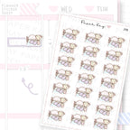 Make a Bed Sticker Sheet