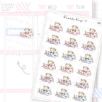 Aeroplane Sticker Sheet