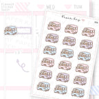 Taxi Sticker Sheet