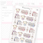 Bowling Sticker Sheet