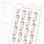 Rubbish Bin Sticker Sheet