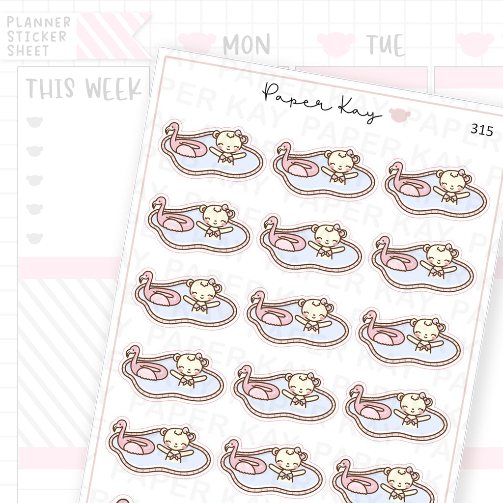 Pool Sticker Sheet