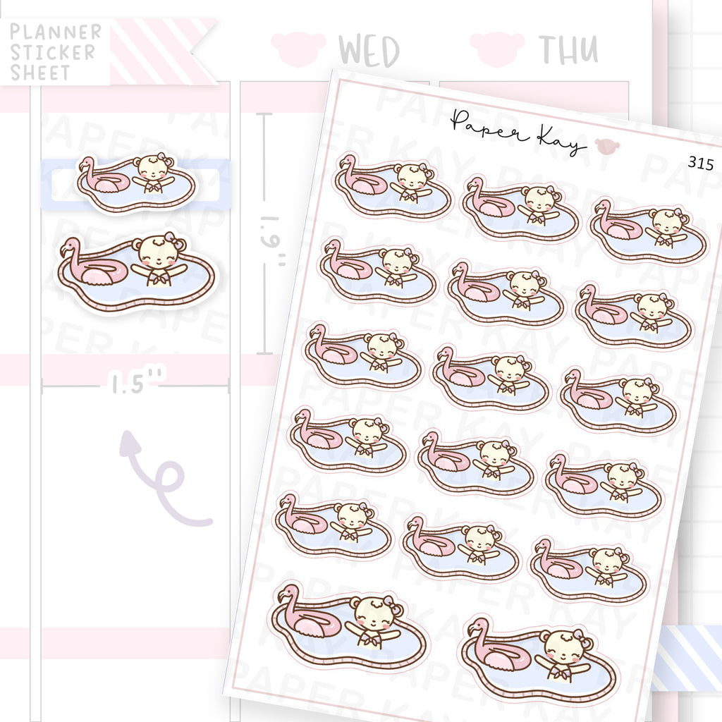 Pool Sticker Sheet